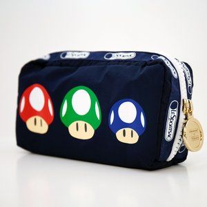LeSportSac X Nintendo Super Mario Power Pouch - Rectangular Cosmetic